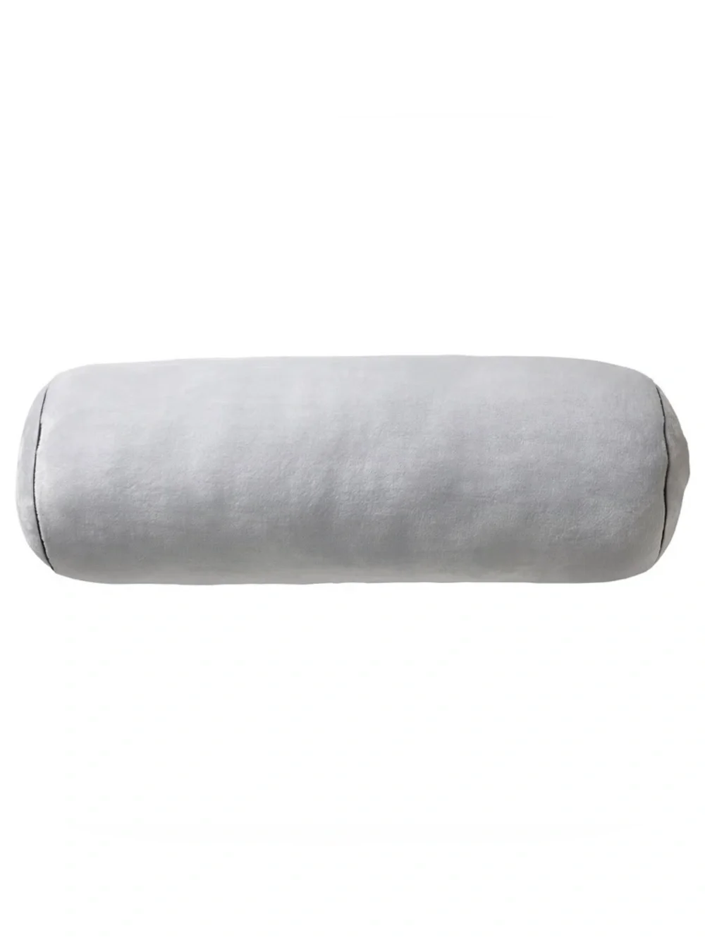 IKEA BLÅSKATA Big Size Cushion – Cylinder Shaped, Light Gray